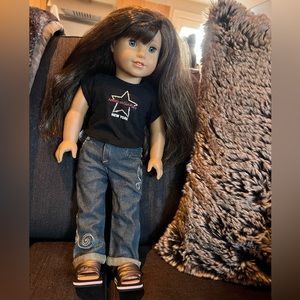 American Girl Doll 18” doll, loved